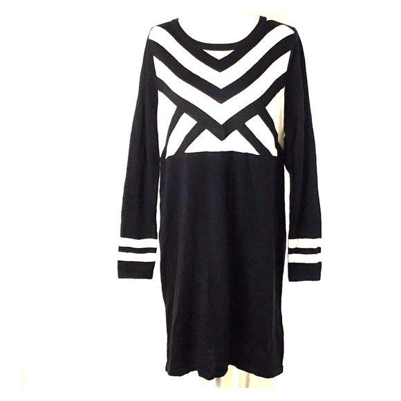 Ivanka Trump Dresses & Skirts - Ivanka Trump Black and White Dress XL
